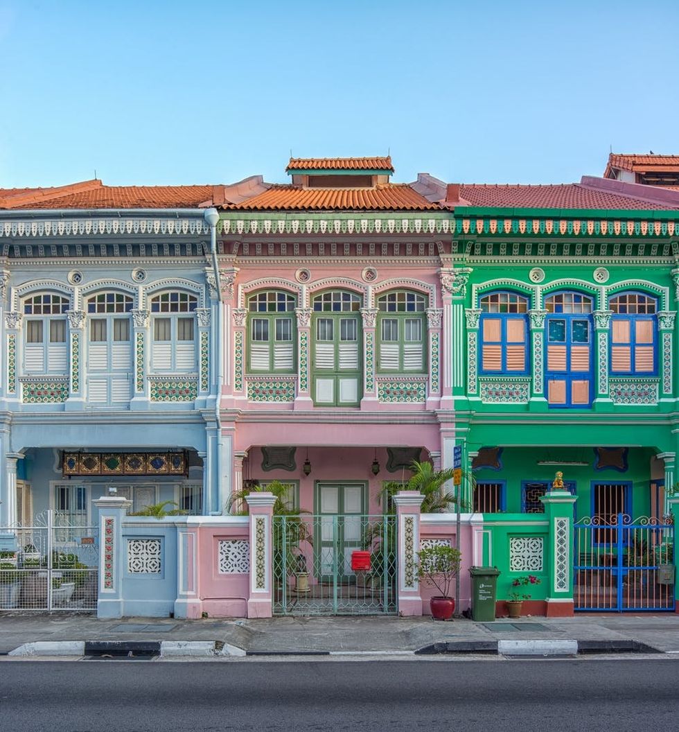 Koon Seng Road Peranakan Architecture Singapore