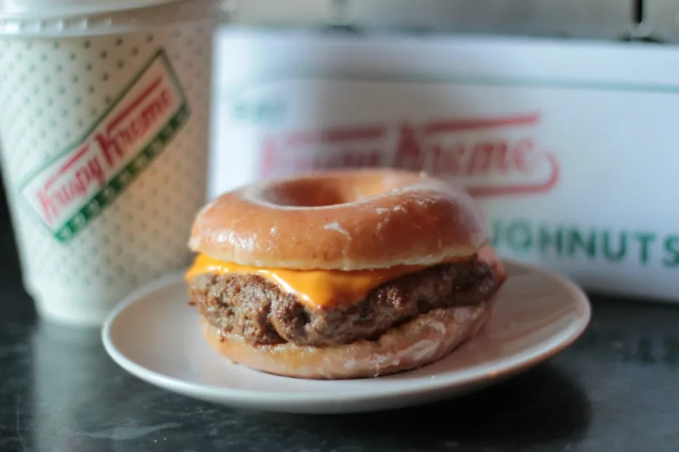 Krispy Kreme Burger