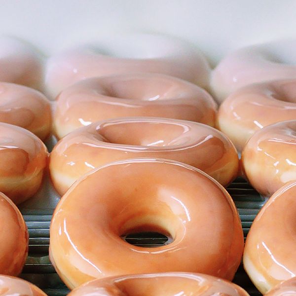 krispy kreme free donuts original glazed with a lottery ticket
