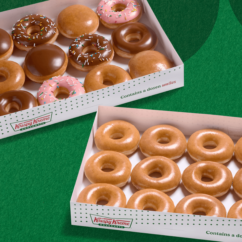 Krispy Kreme's Original Glazed Dozens Are Free With Purchase On Tax Day 2026