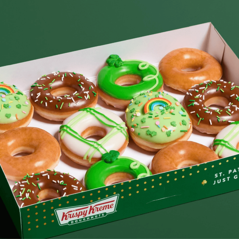Krispy Kreme St. Patrick\u2019s Day donuts