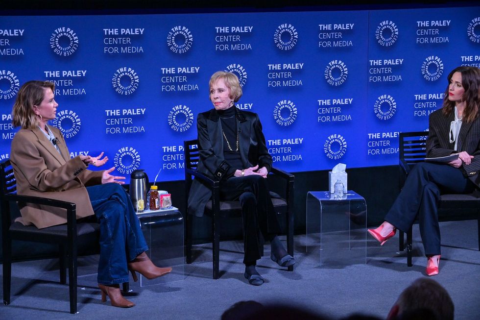 Kristen Wiig, Carol Burnett, and Rose Byrne