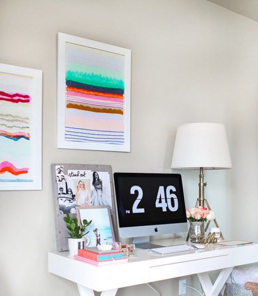 Kristi Kohut "Sugared Stripe" Wall Art