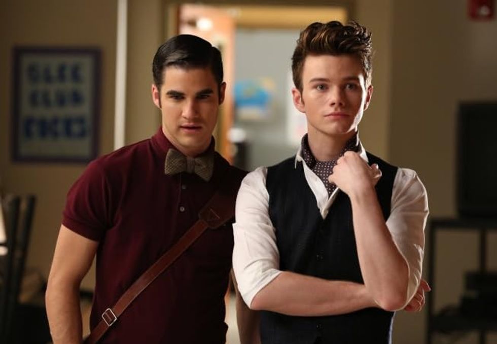 Kurt and Blaine from Glee