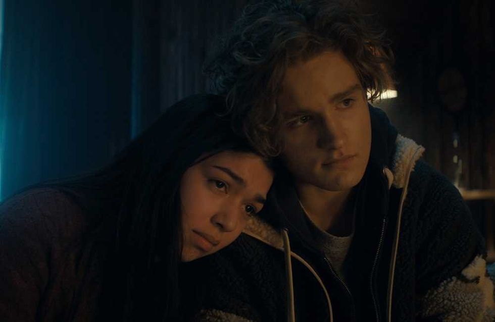 Kya Rose and Tait Blum in The Last Frontier on Apple TV