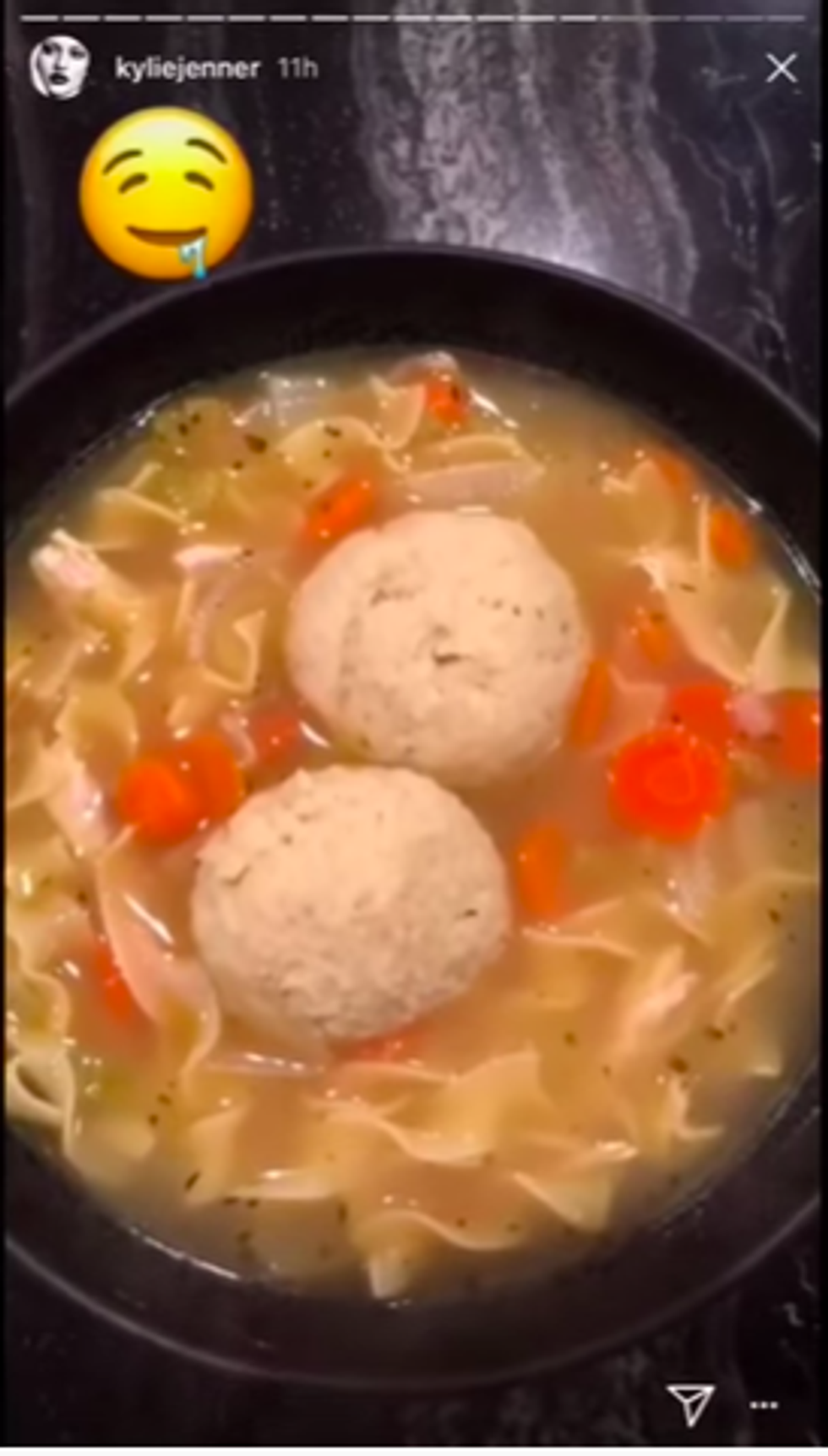 Kylie Jenner's Famous Matzo Ball Soup
