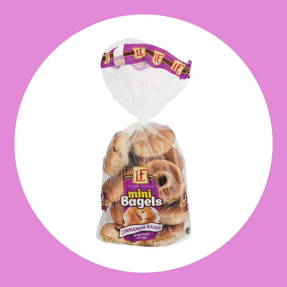L'oven Fresh Cinnamon Raisin Mini Bagels