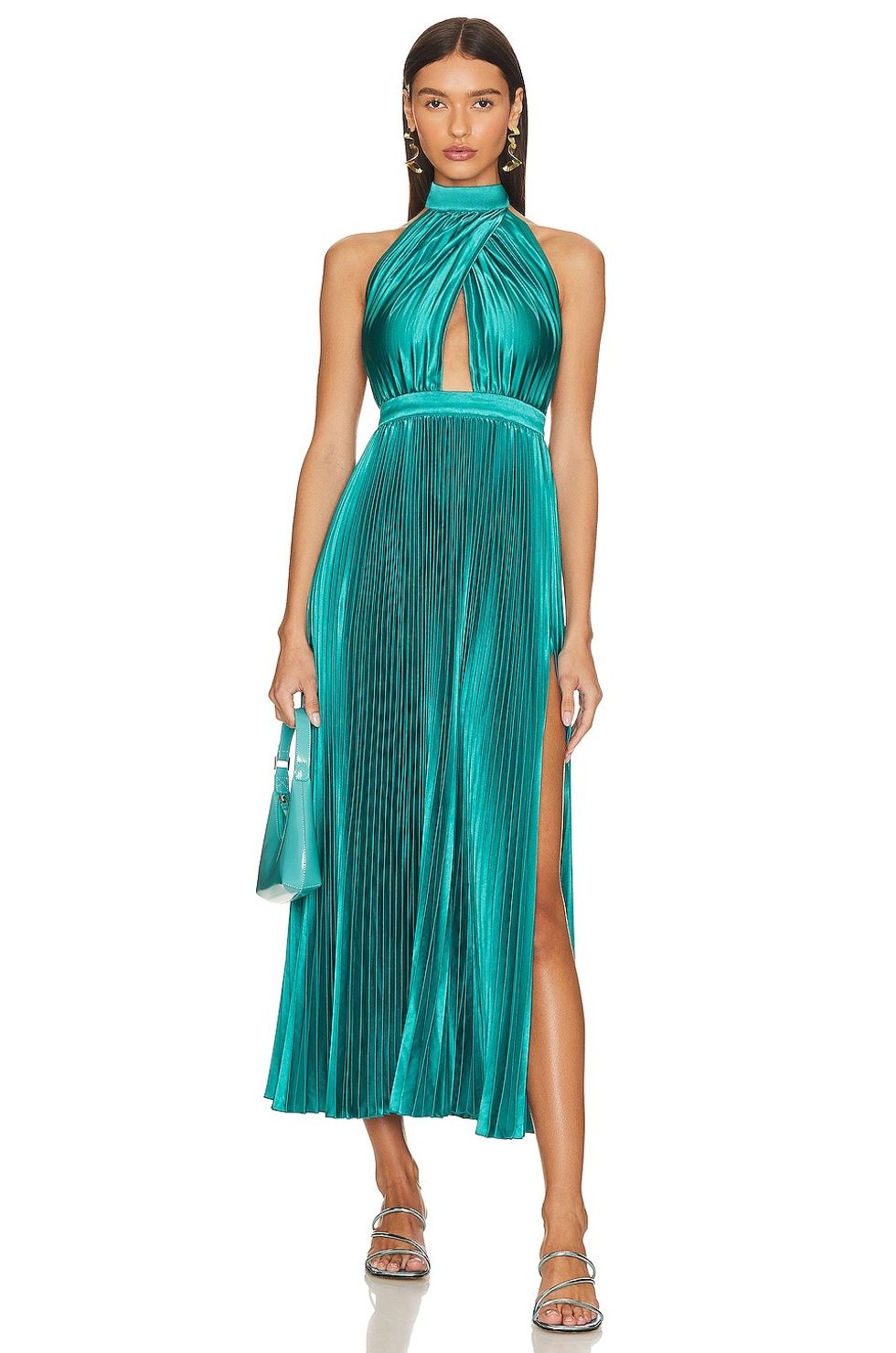 L\u2019IDEE Renaissance Split Gown ($395)