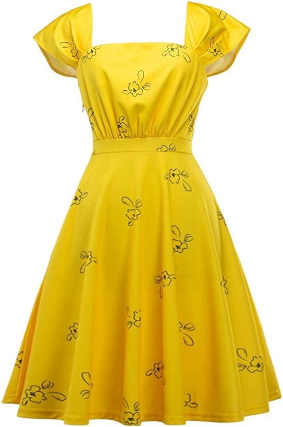 la la land mia yellow dress