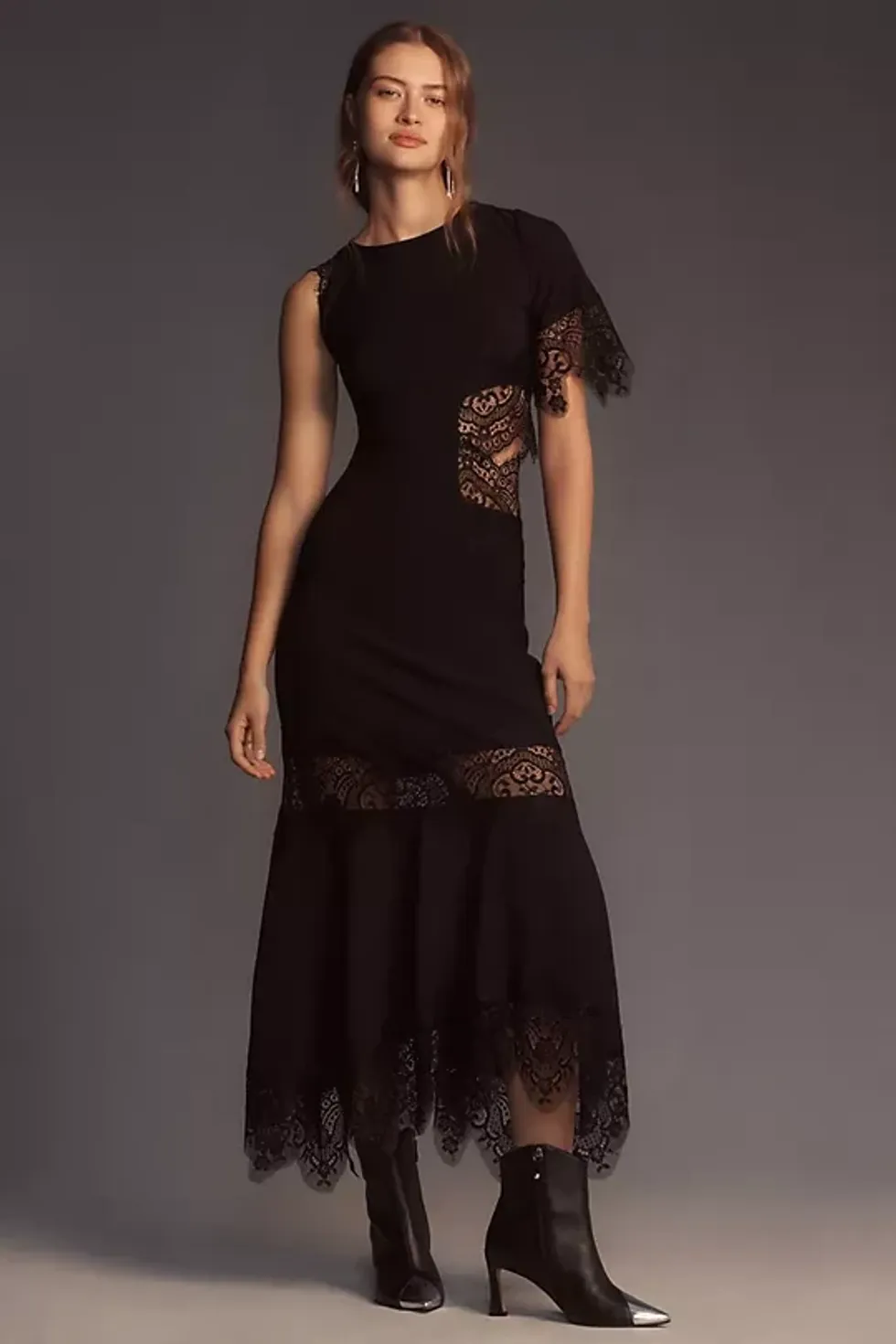 lace slip dress