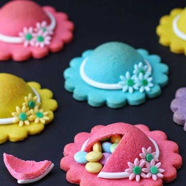 Ladies' Hat Pi\u00f1ata Cookies Kentucky Derby Food