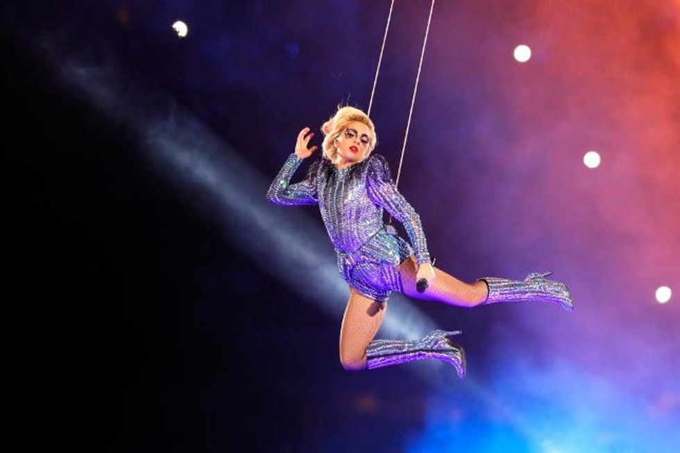 Lady Gaga Super Bowl performance