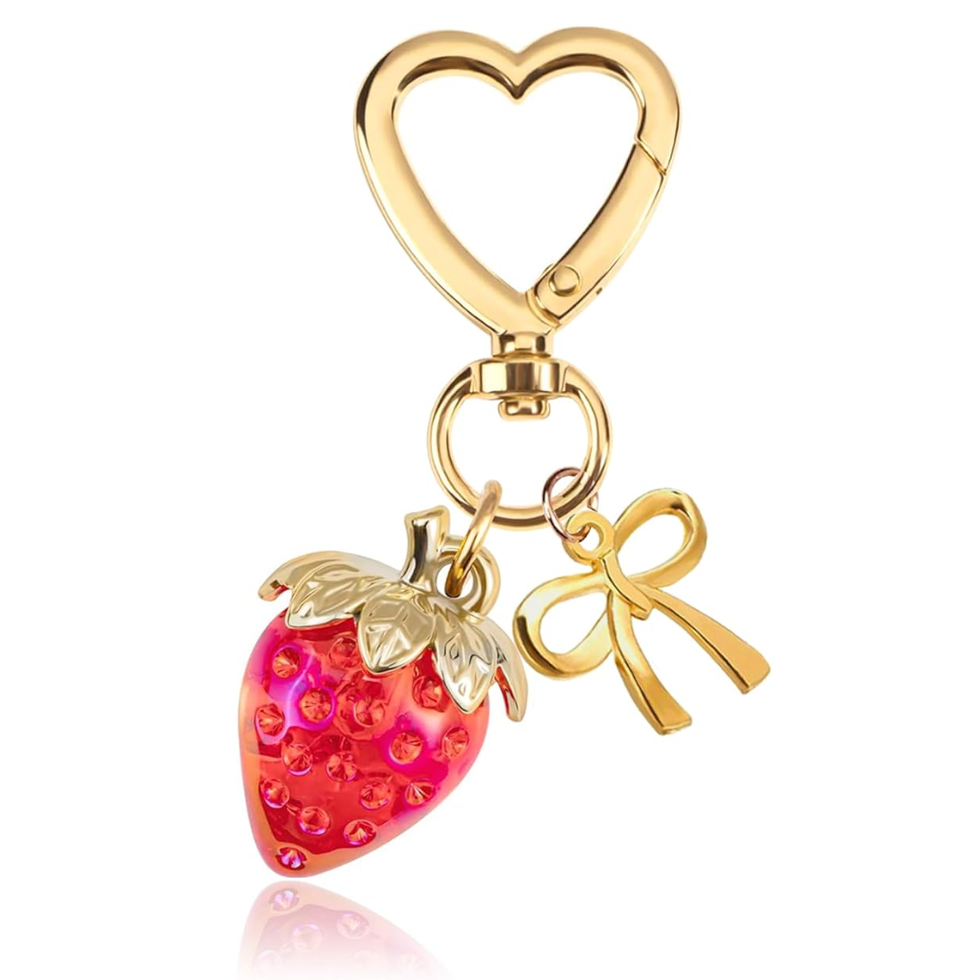 Laekou Cute Strawberry Keychain
