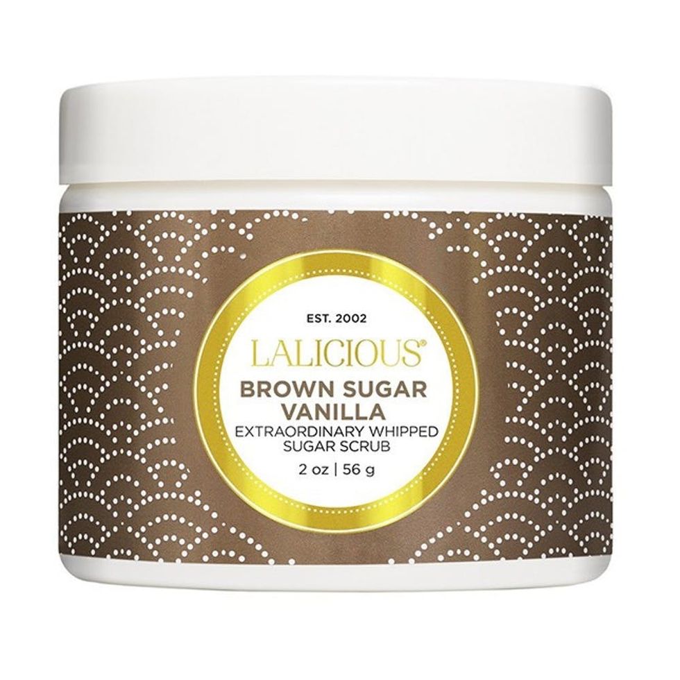 lalicious brown sugar scrub sized