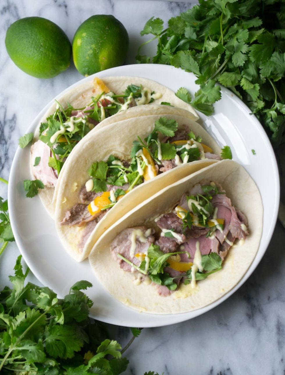 Lamb Tacos With Preserved Lemons and Fenugreek Aioli
