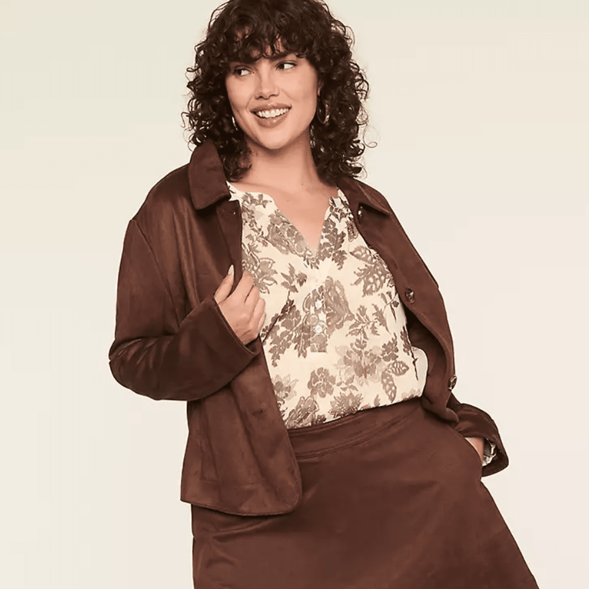 lane bryant brown dress Lane Bryant + Foil Knot-Waist Maxi Dress