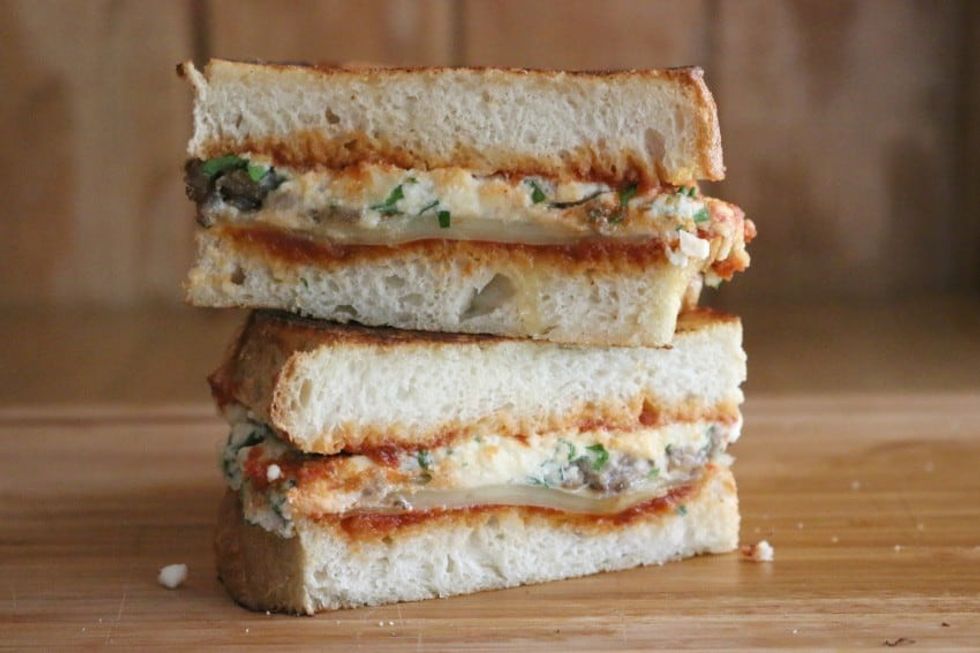 Lasagna Grilled Cheese