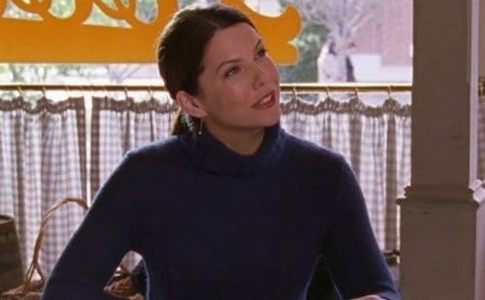 lauren graham as lorelai gilmore on 'gilmore girls'