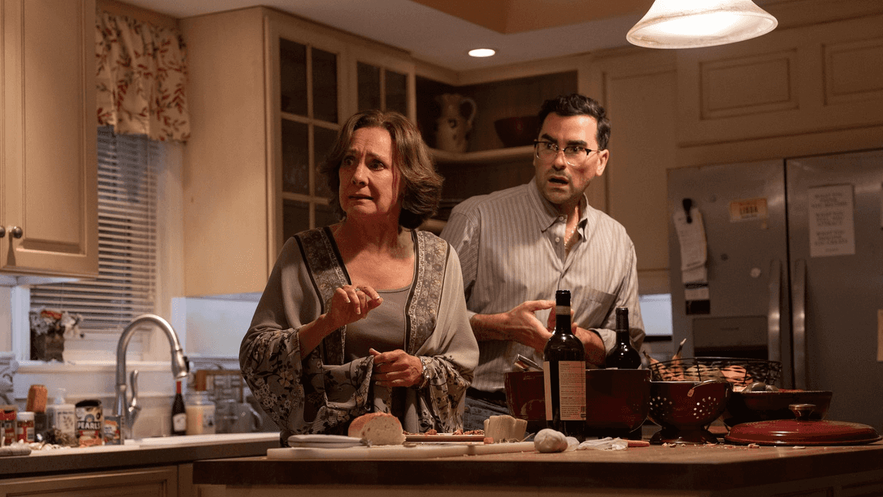 Laurie Metcalf and Dan Levy