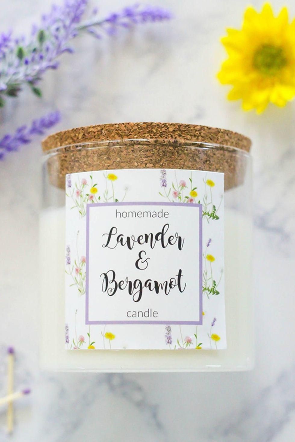 Lavender and Bergamot Candle