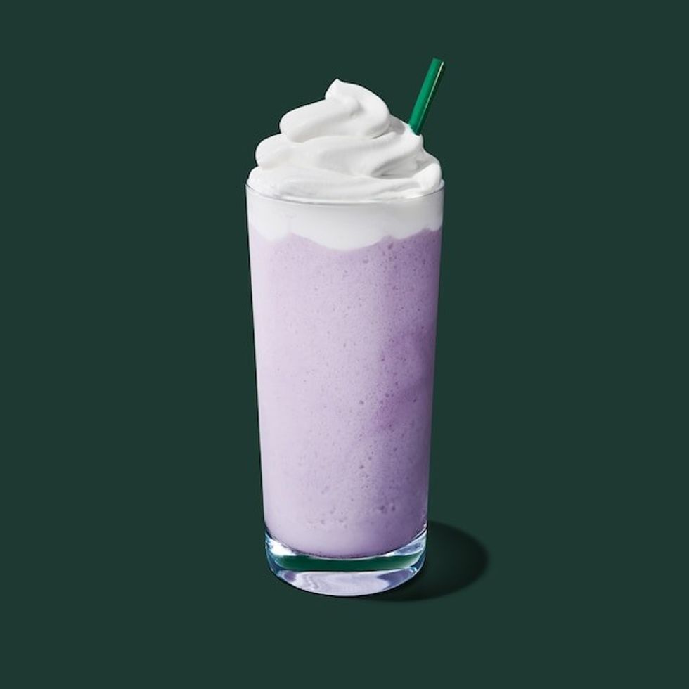 Lavender Cr\u00e8me Frappuccino