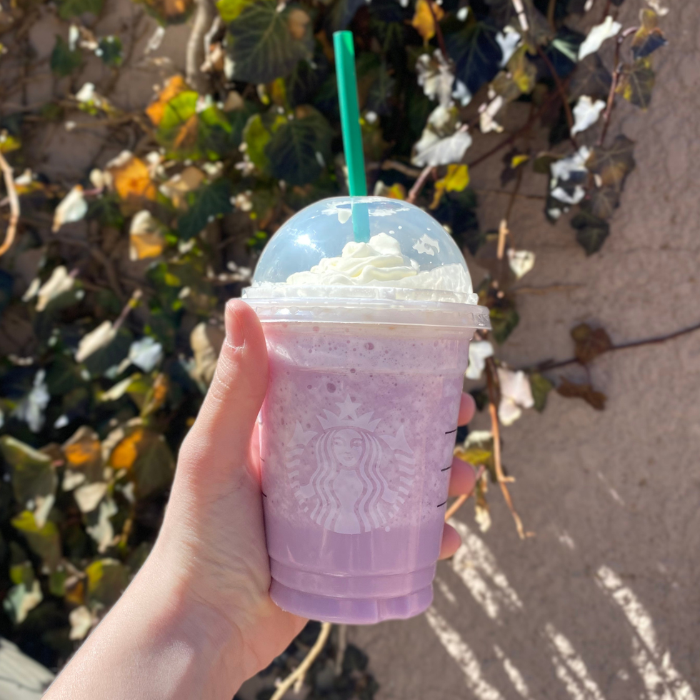 Lavender Creme Frappuccino