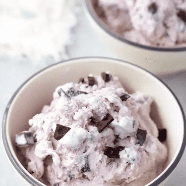 Lavender Dark Chocolate Chip Ice Cream