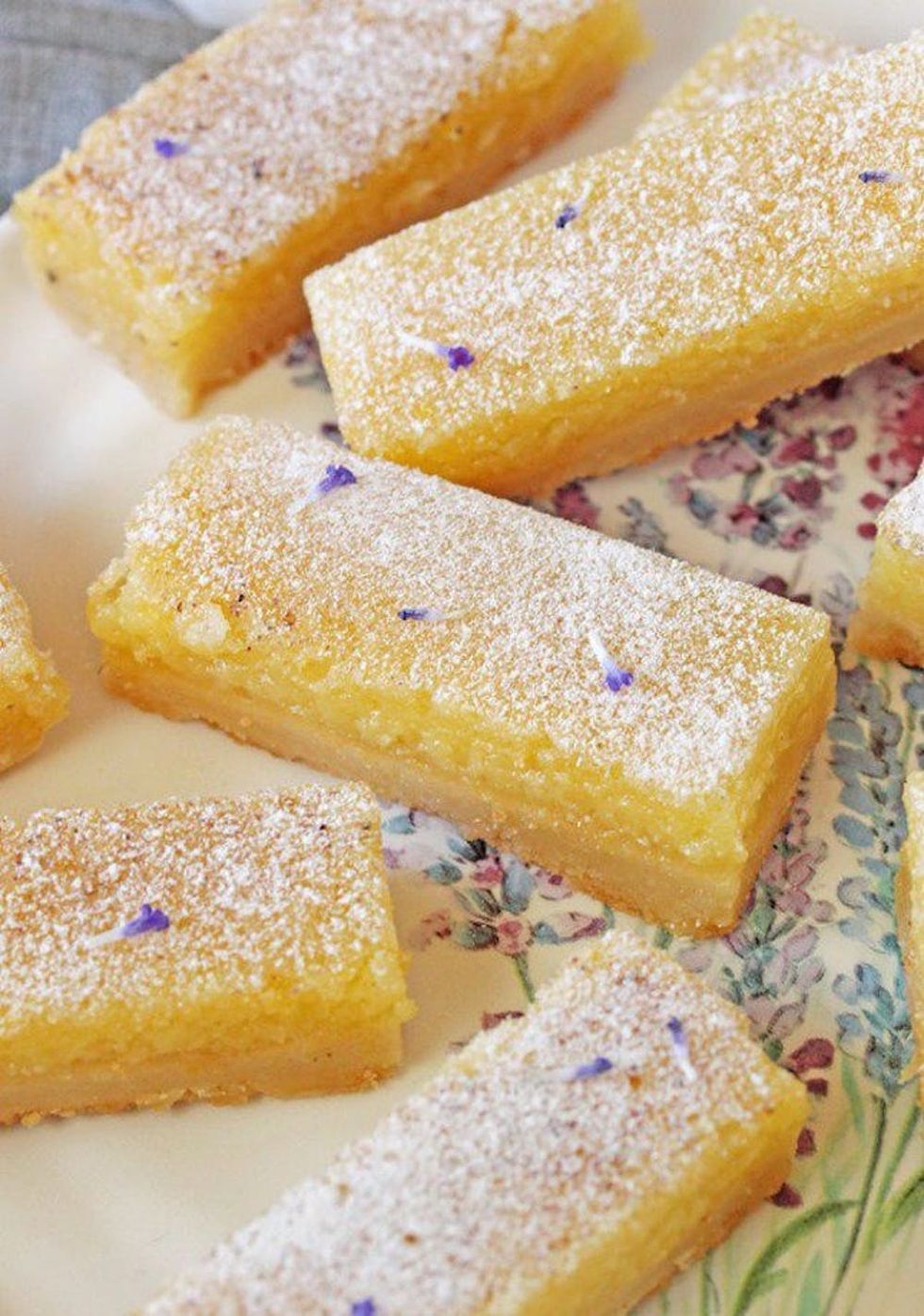 Lavender Lemon Bars