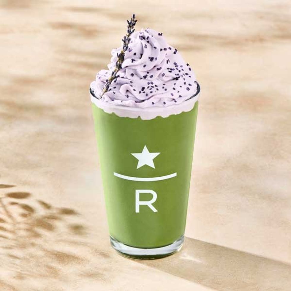 Lavender Matcha Malt