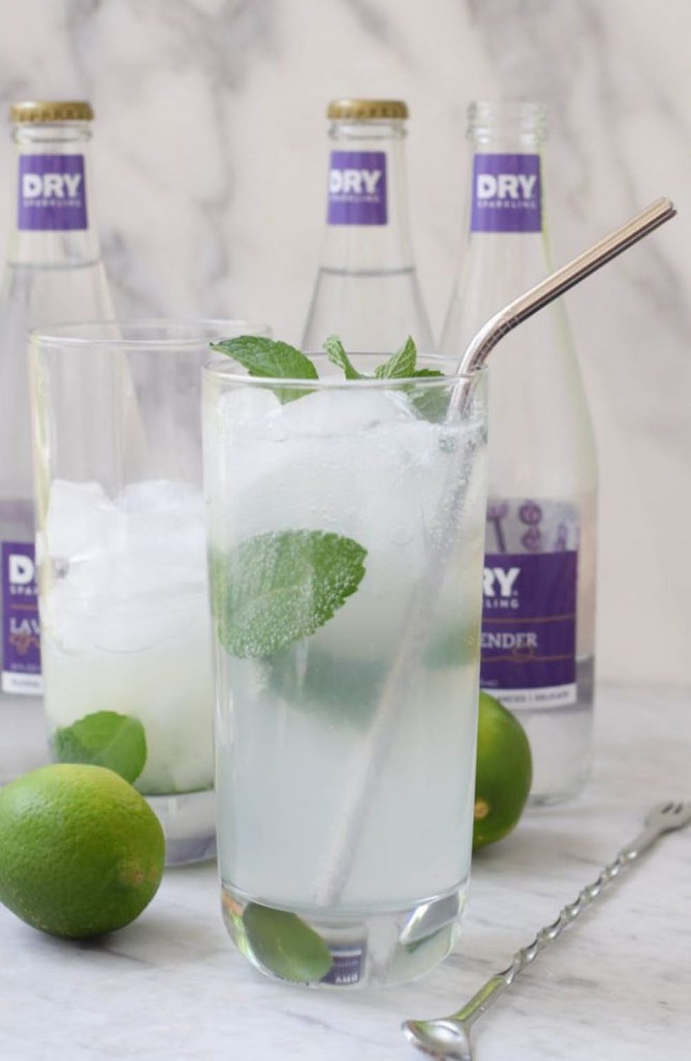 Lavender Mojitos