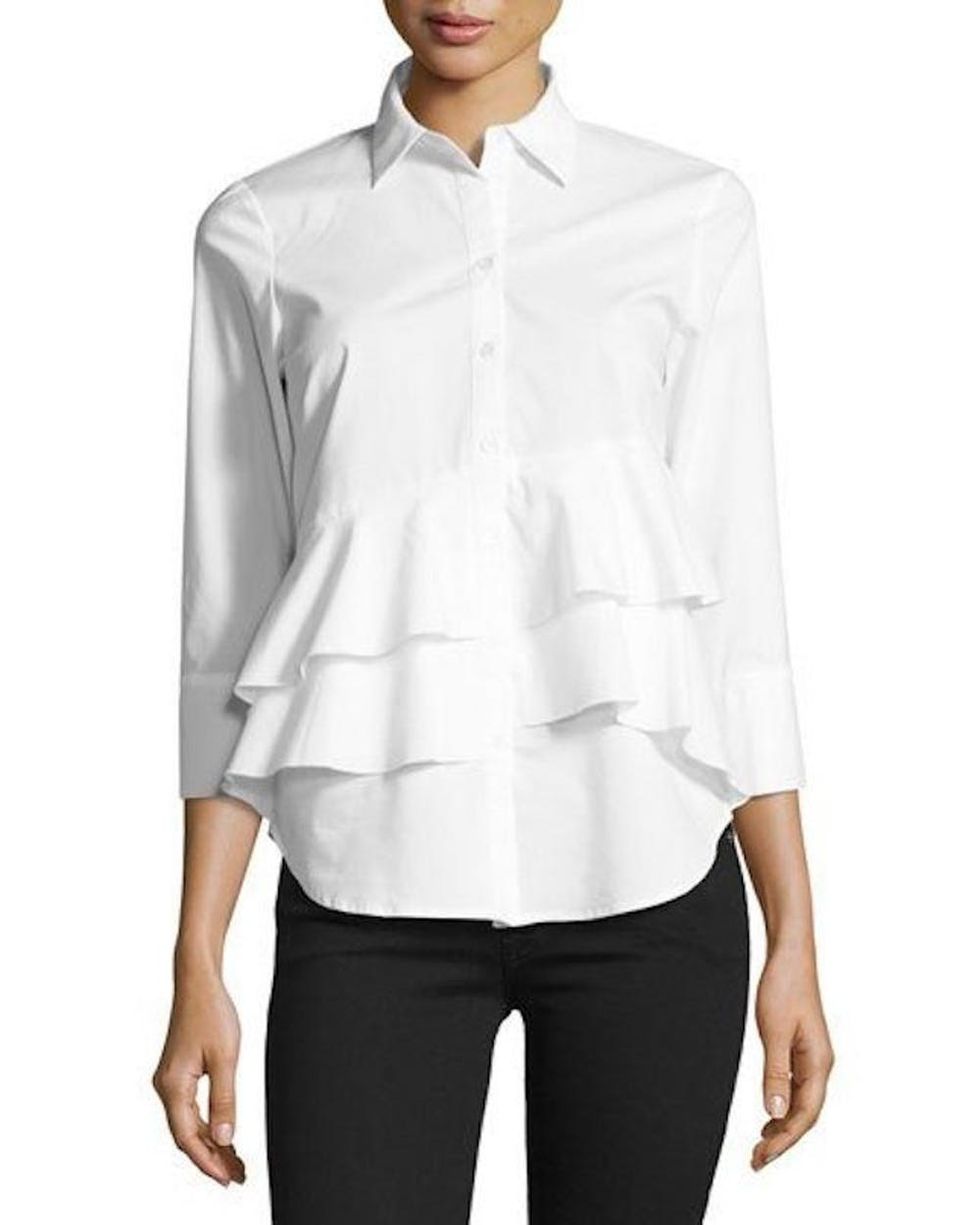 7 White Button-Downs That Are Anything But Basic for Under $100 - Brit + Co