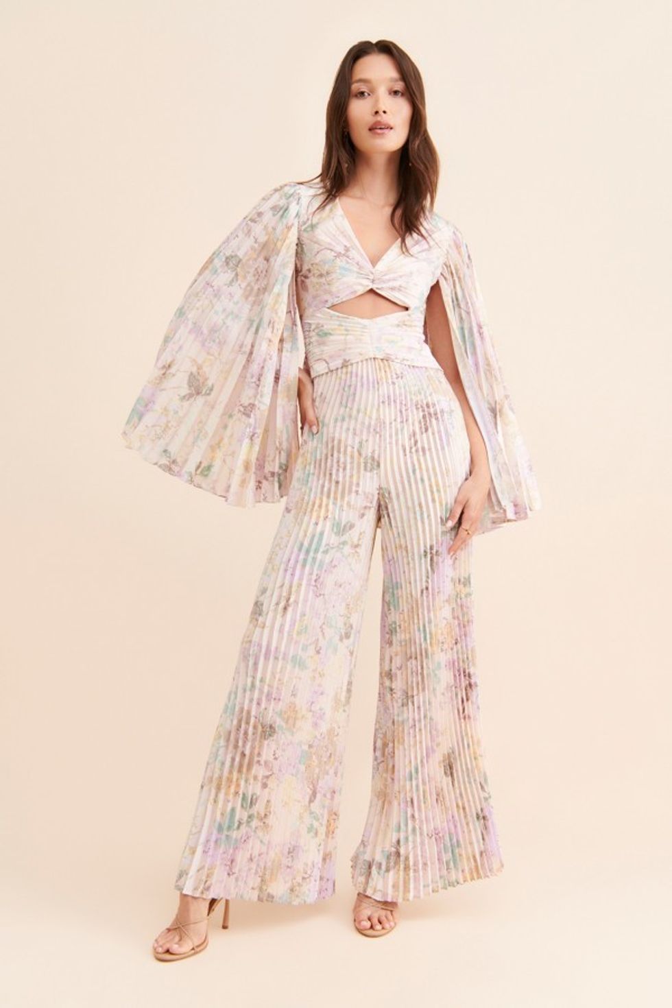 Leah Floral Jumpsuit