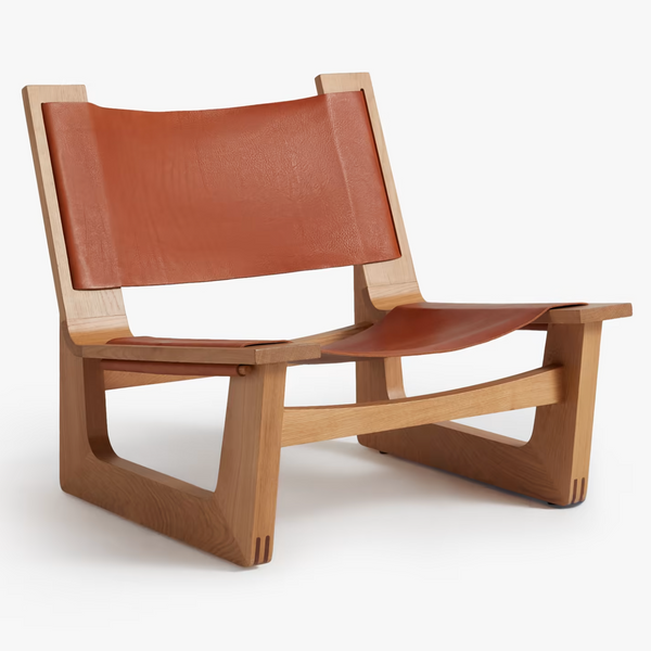 Leather Sling Chair from Parachute Home