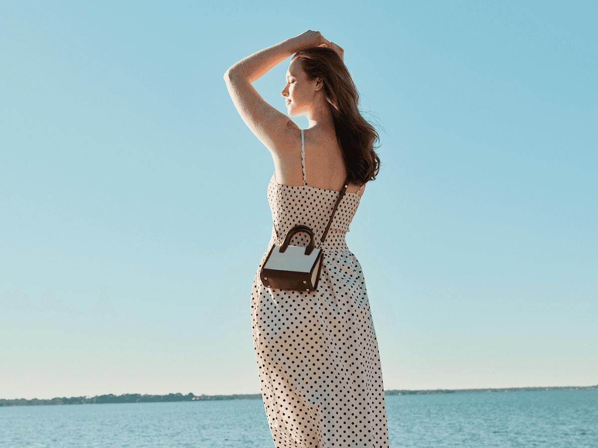 Leatherology spring break travel bags and accessories available in new coastal colors