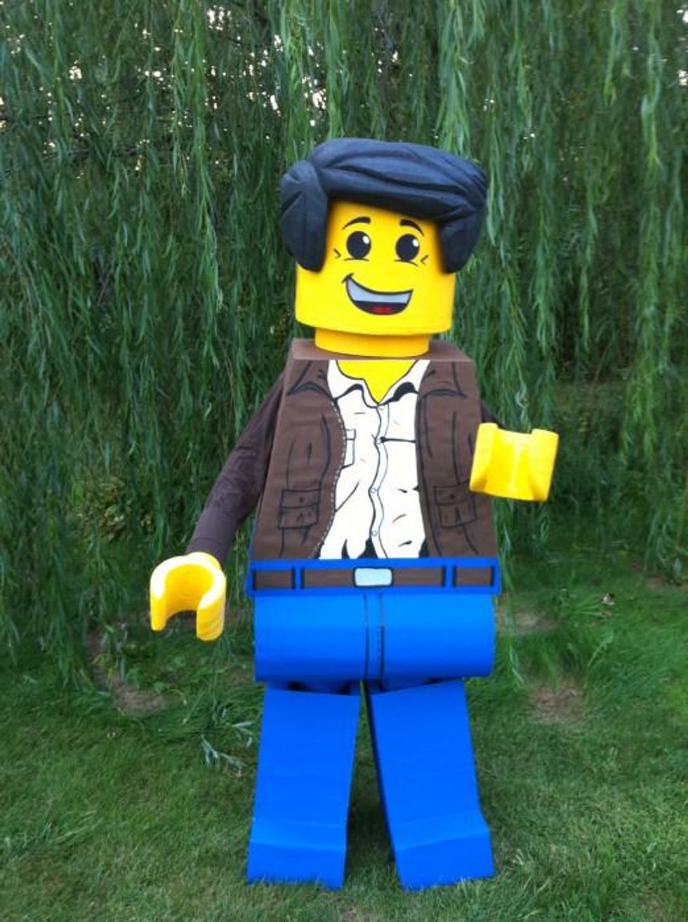 LEGO Man costume