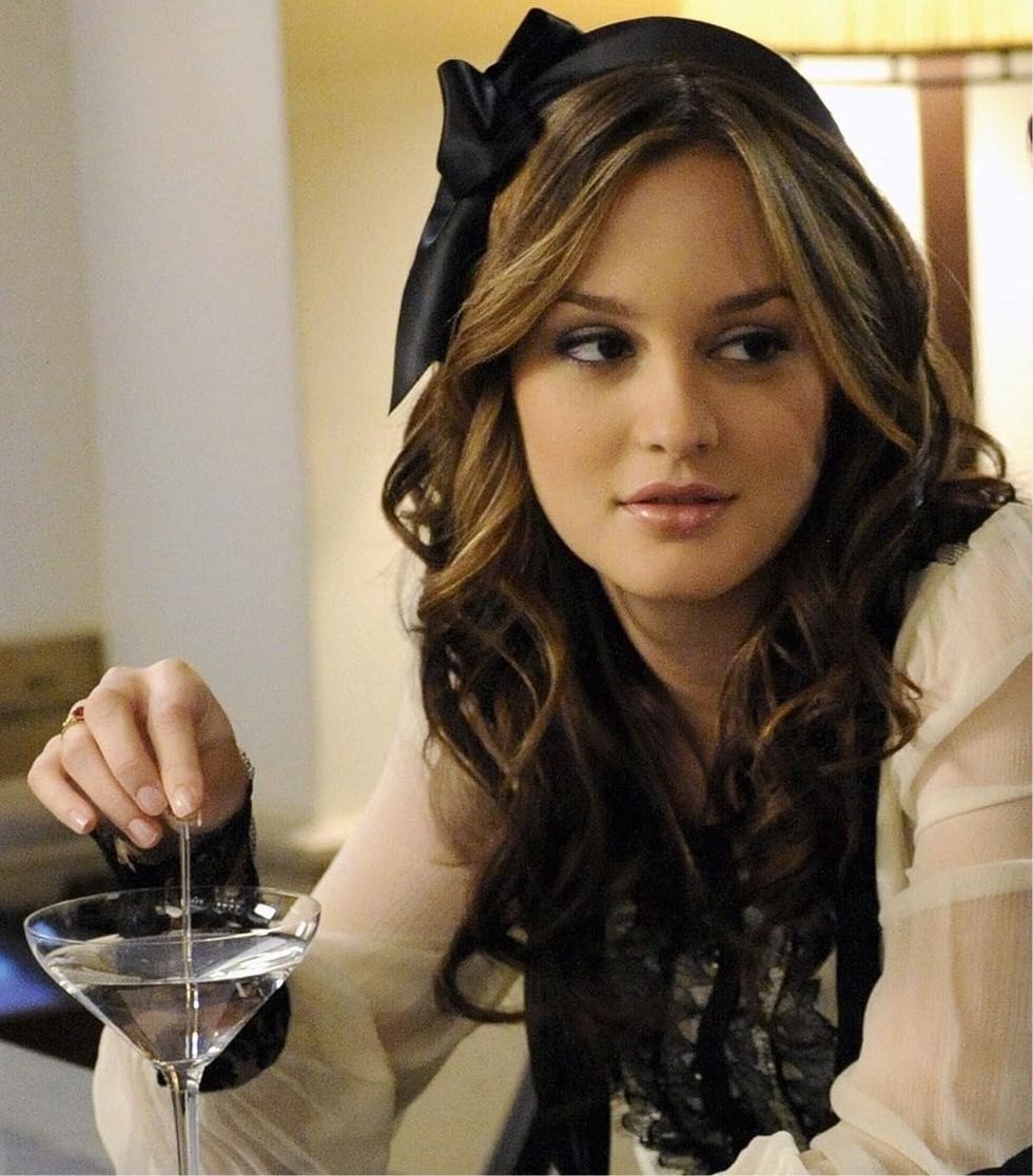 leighton meester as blair waldorf in gossip girl