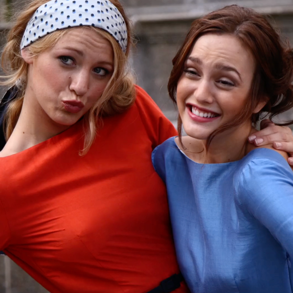 leighton meester blake lively gossip girl
