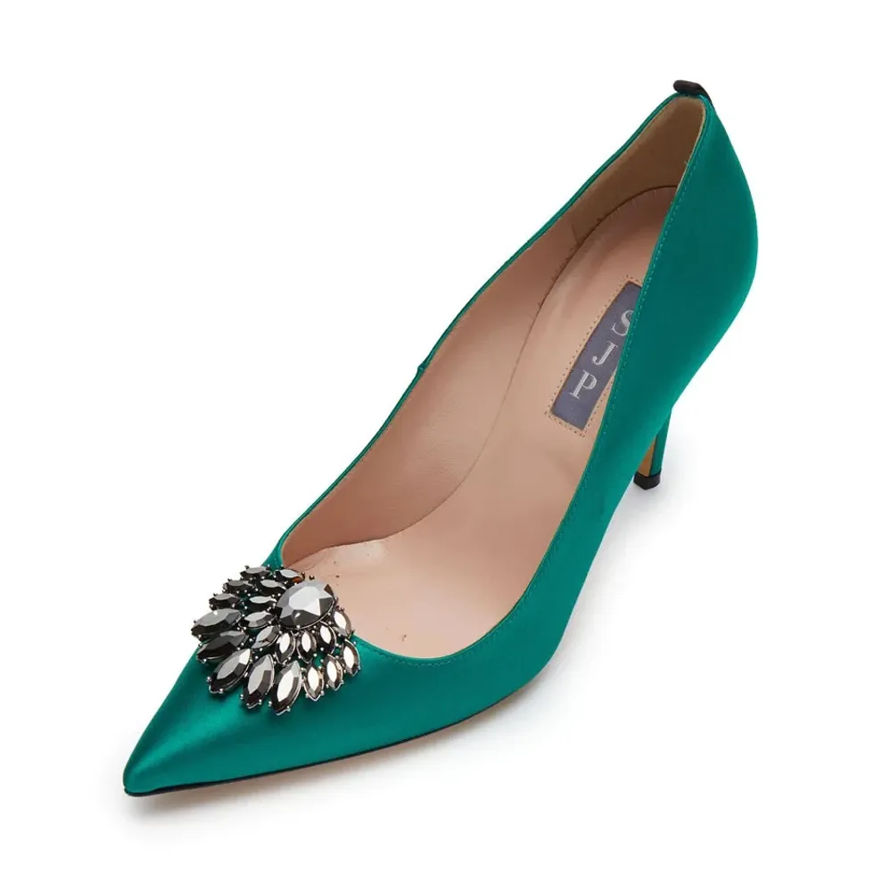 Lele x SJP Hematite Starburst Shoe Clip