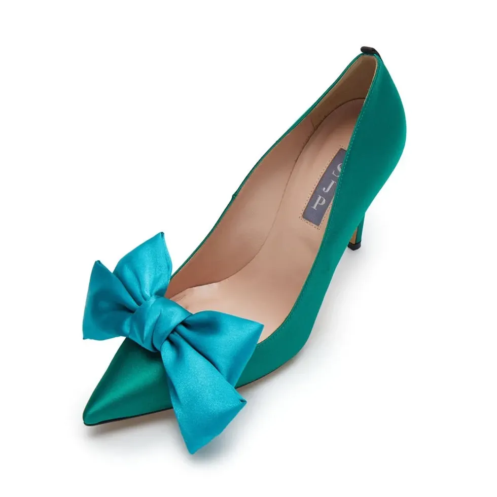 Lele x SJP Silky Bow Shoe Clips