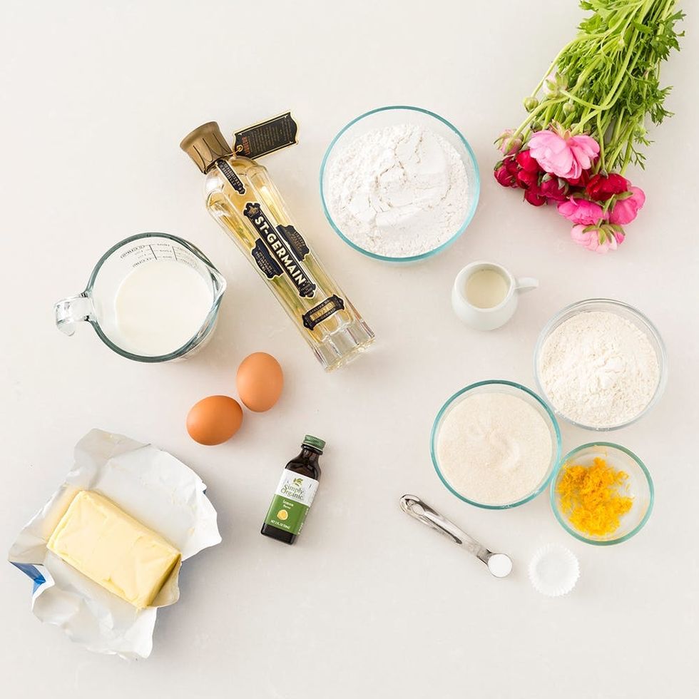 LEMON AND ELDERFLOWER WEDDING CUPCAKES WITH SALTED BUTTERCREAM RECIPE