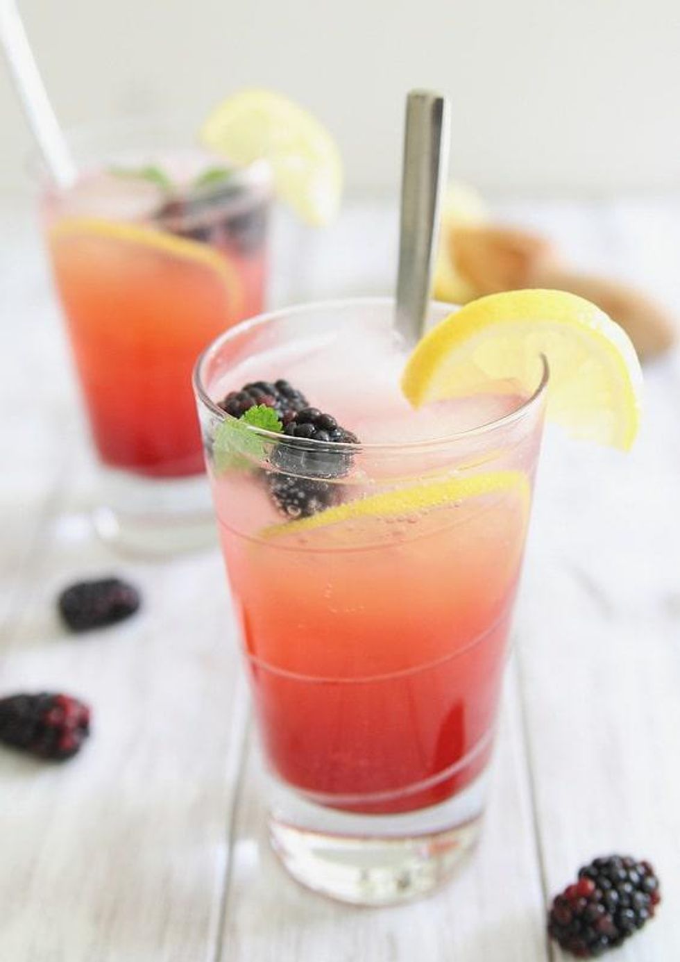 Lemon Blackberry Mocktail