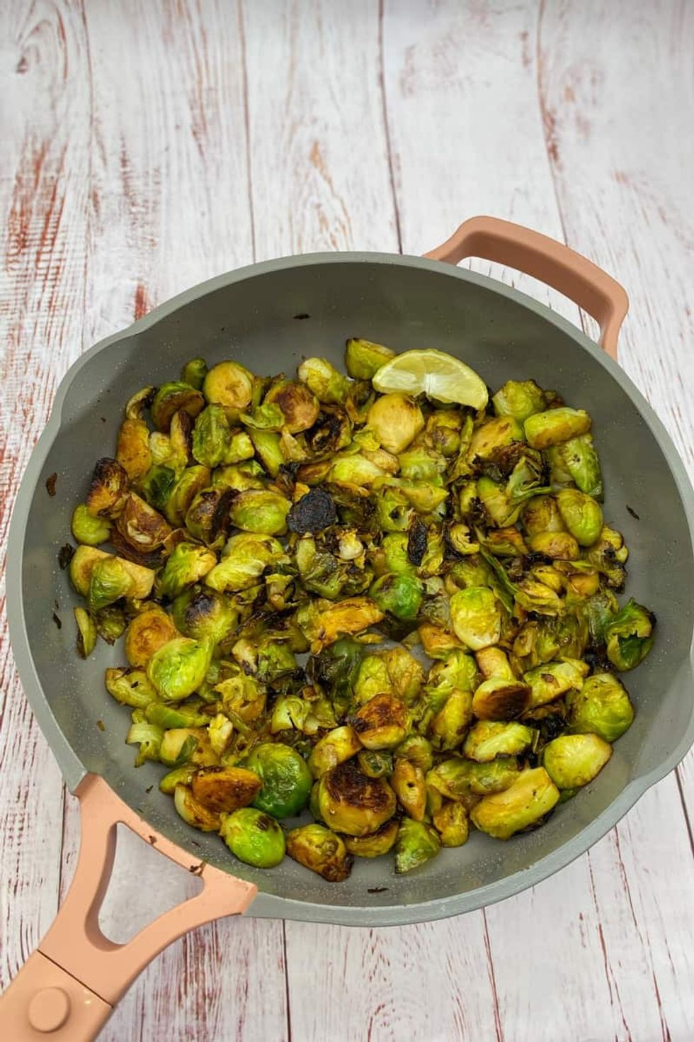 Lemon Brussel Sprouts