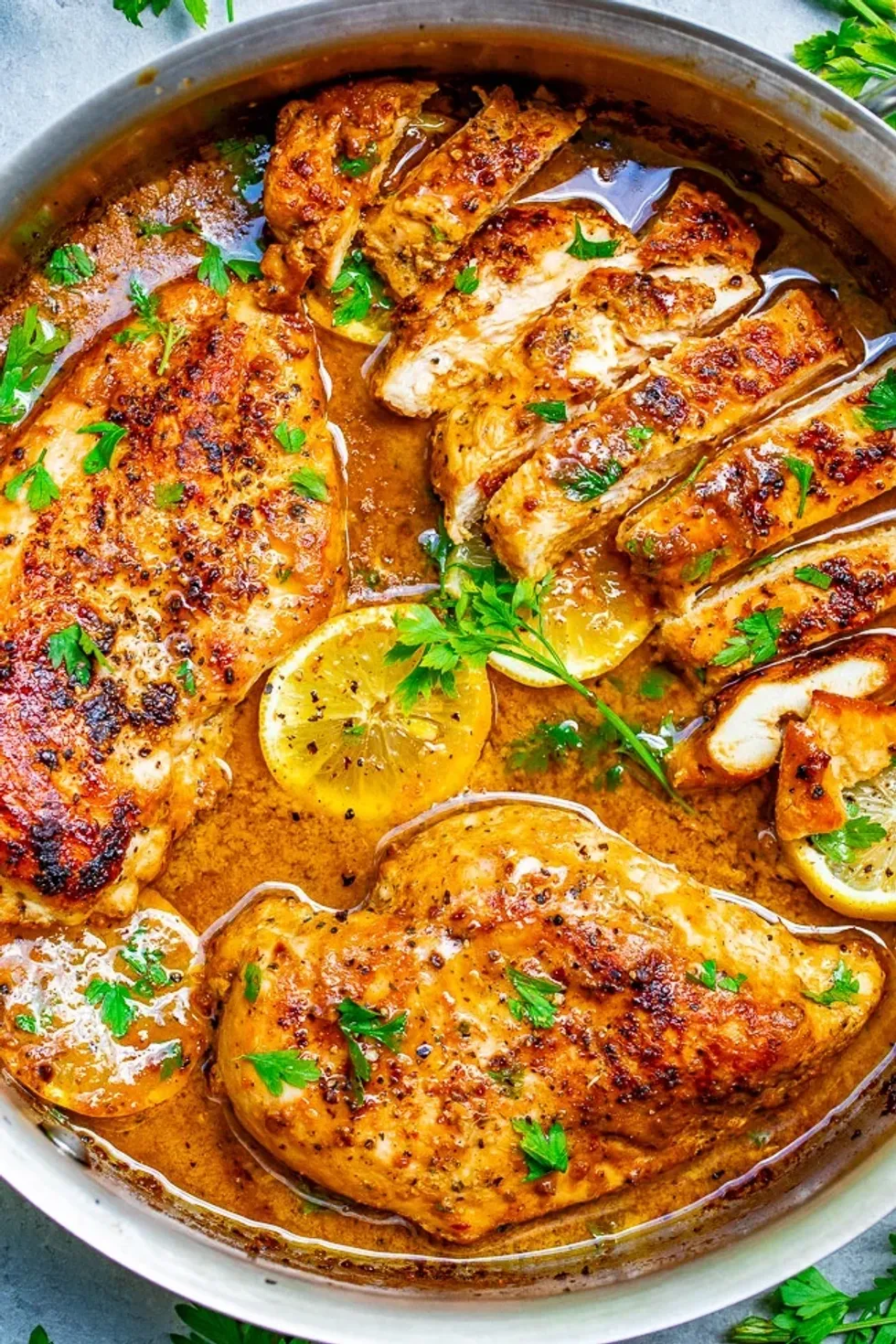 Lemon Dijon Chicken Skillet Recipe