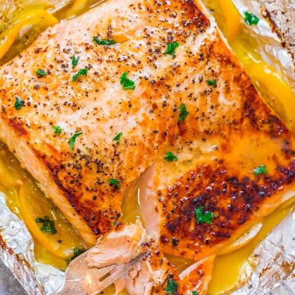 Lemon Garlic Butter Salmon