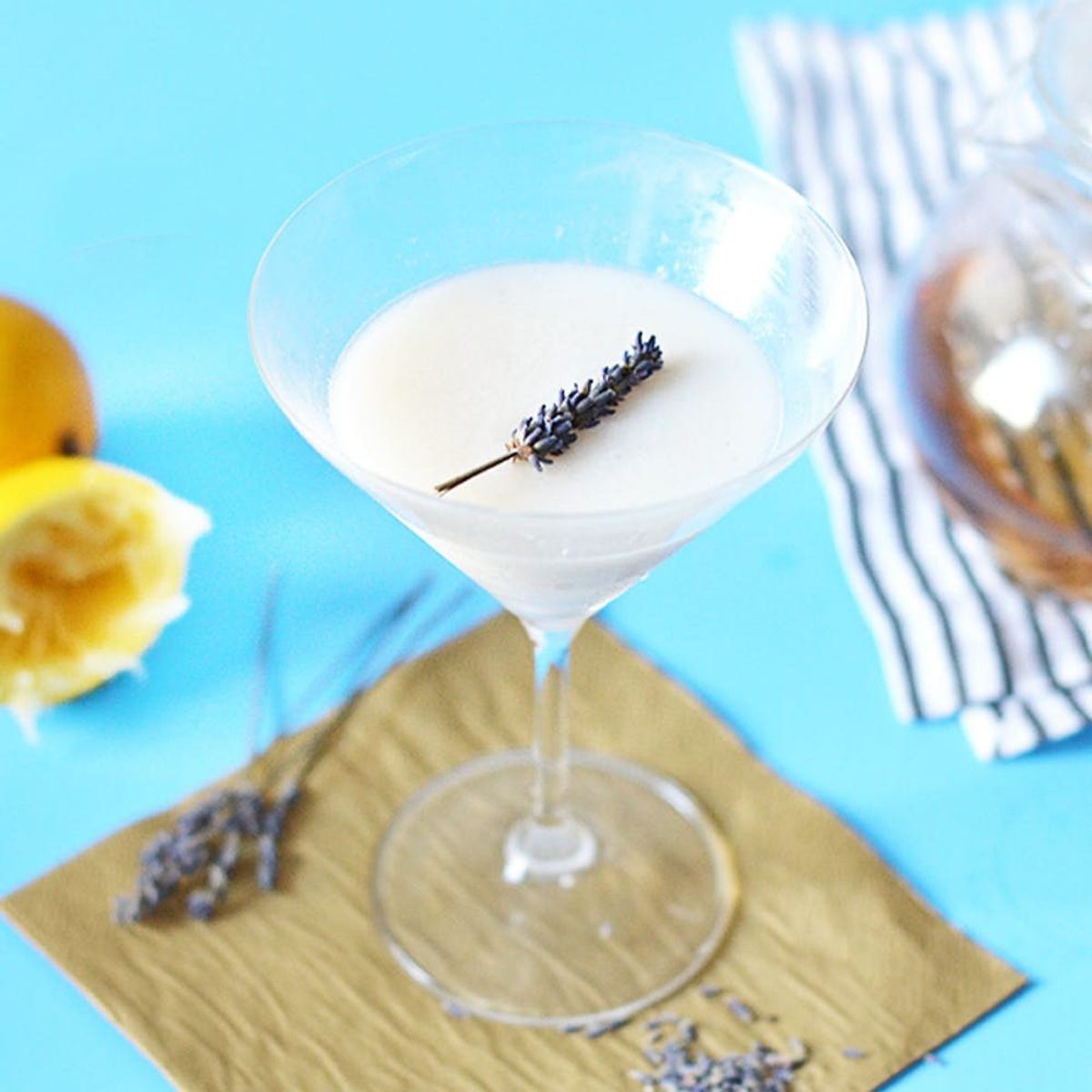 Lemon Lavender Cocktail