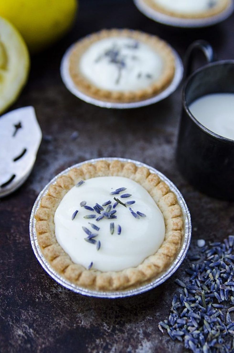 Lemon Lavender Tarts