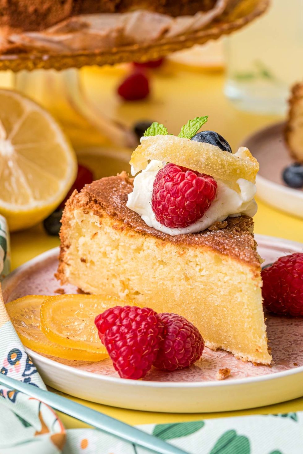 lemon olive oil cake