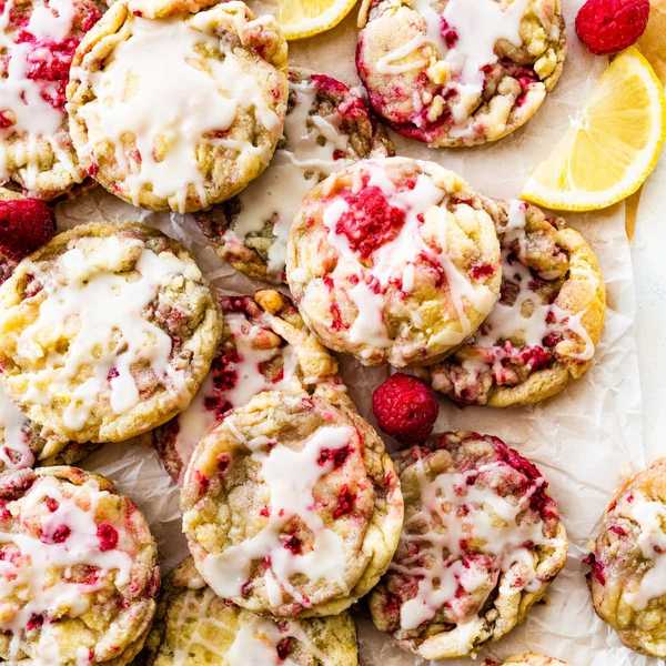 Lemon Raspberry Cookies