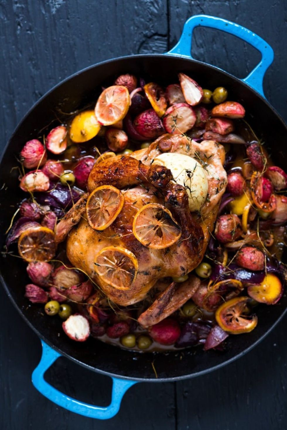 Lemon Thyme Toasted Chicken