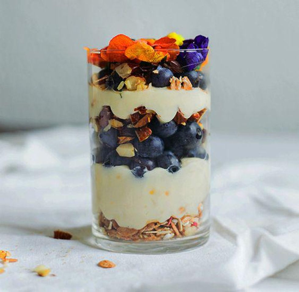 Lemon yogurt parfait